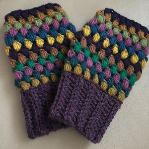 Handmade Crochet Fingerless Gloves
